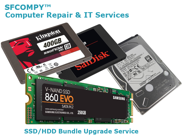 SFCOMPY™ ssd upgrade Service